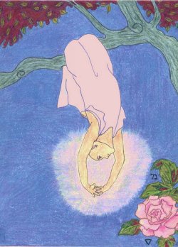 Lindmara Tarot: The Hanged Man (c) Linda Gravill