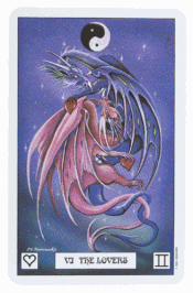 Dragon Tarot: The Lovers