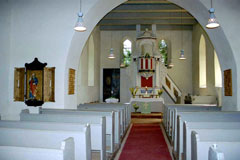 Lutheran Parish at Kehrberg, Germany, interior