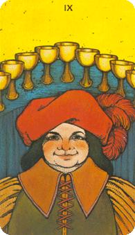 Morgan Greer Tarot: 9 of Cups