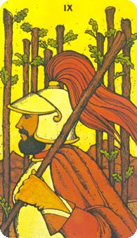 Morgan Greer Tarot: 9 of Wands