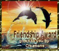 Creations Friendship Award December 2000