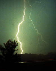 Lightning on Eagleson Road by Cheryl Lynne Bradley