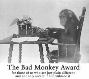 Bad Monkey Award