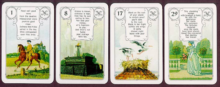 Mlle. LeNormand Tarot Deck available from Astro America - Tarot Decks and Books