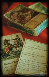 Antique Lion Cards, Upper Canada Village, Morrisburg, 0ntario by Cheryl Lynne Bradley